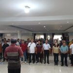 Setwan Sintang Gelar Gladi Bersih Prosesi Pengucapan Sumpah/Janji Anggota DPRD Sintang Periode 2024-2029
