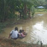 Puluhan Rumah di Desa Kempas Raya Terendam Banjir, Ketinggian Air Capai 1,5 Meter