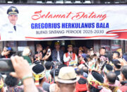 Hari ini, Bala-Ronny Sah Tinggal di Rumah Dinas, Disambut Acara Adat Sub Suku Dayak Desa