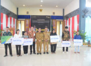 Bupati Sintang Launching Perlindungan 4. 500 Pekerja Sawit Lewat DBH Selama 12 Bulan