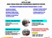 UPTD LLK UKM Sintang Buka Pelatihan Keterampilan Gratis untuk Pencari Kerja Tahun 2025