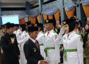 Bupati Bala Kukuhkan 45 Anggota Paskibraka Tahun 2025