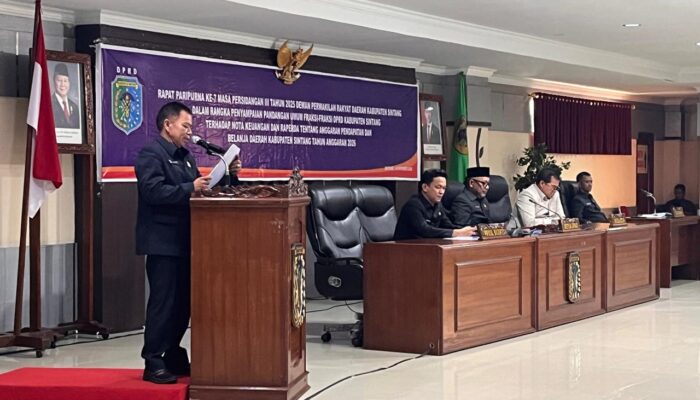 Imbas Efisiensi, Fraksi Demokrat Sintang Desak Penggabungan OPD Hingga Percepat Pelantikan Eselon 2 dan 3