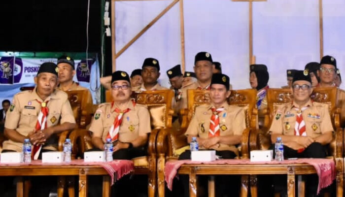 Senen Maryono Hadiri Penutupan Raimuna Daerah 2025 di GOR Apang Semangai