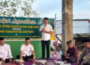 Wabup Sintang Hadiri Safari Ramadhan PHBI di Masjid Darusalam Merarai Satu