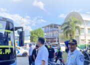 Dishub Sintang Laksanakan Ramp Check Angkutan Umum Jelang Mudik Lebaran